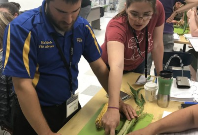 Teachers helping teachers at Kansas Corn’s Seed to STEM Workshops