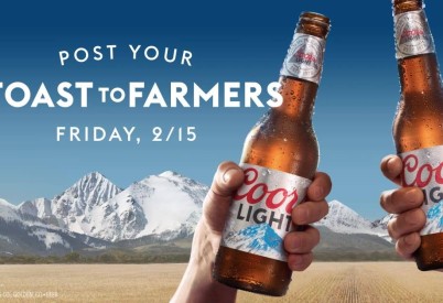 Kansas Corn Cheers Coors Light for #ToastToFarmers