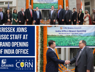 Krissek Joins USGC Staff At Grand Opening Of India Office